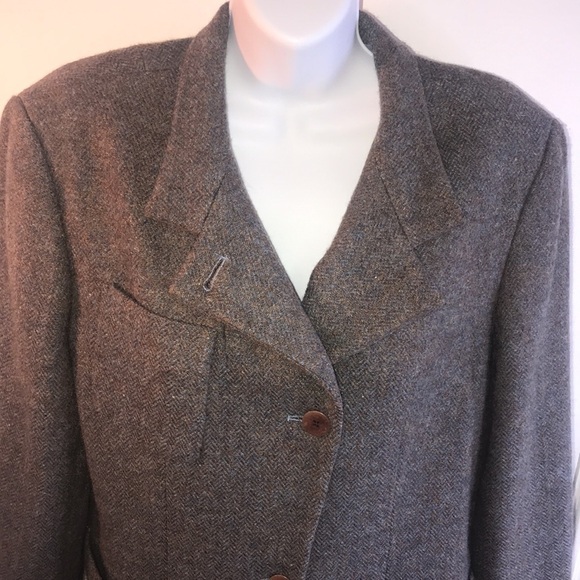 DKNY 100% Wool Blazer Size 12 - Picture 6 of 14